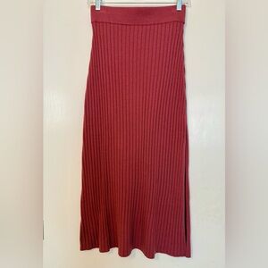 Sezane Françoise Skirt Rosewood - Size S